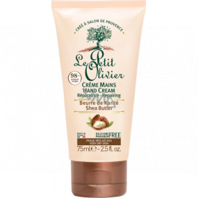 Le Petit Olivier Bambucké máslo regenerační krém na ruce 75 ml