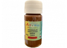 Art e Miss Uniwersalna farba akrylowa matowa 23 Jasny brąz 40 g