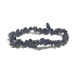 Goldstone niebieski Awenturyn elastyczna bransoletka sekaná, 19 cm, kamień ambicji