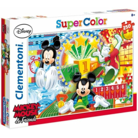 Clementoni Puzzle SuperColor Mickeyho klubík 250 dílků, doporučený věk 8+ Clementoni Puzzle SuperColor Mickeyho klubík 250 dílků, doporučený věk 8+