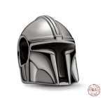 Srebrny koralik 950 Marvel Star Wars Mandalorian Hełm