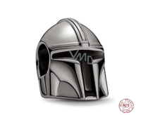 Srebrny koralik 950 Marvel Star Wars Mandalorian Hełm