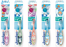 Jordan Step by Step dziecięca szczoteczka do zębów, w wieku 3-5 lat, 1 szt.