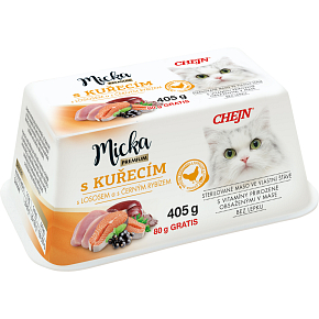MICKA z kurczaka wanienka 405g (325g+80g GRATIS MICKA z kurczaka wanienka 405g (325g+80g GRATIS