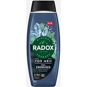 Radox Men Feel Energized 2w1 żel pod prysznic i szampon dla mężczyzn 450 ml