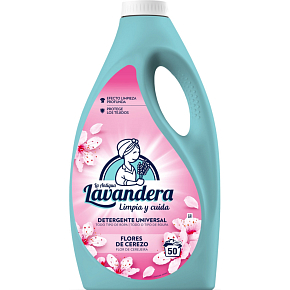 Lavandera kwiaty wiśniowe żel do prania 2,5 l, 50 działań Lavandera kwiaty wiśniowe żel do prania 2,5 l, 50 działań