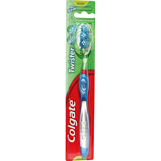Colgate Twister Medium střední zubní kartáček 1 kus