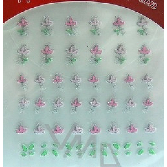 Nail Art nálepky na nehty 3DG008S 1 aršík