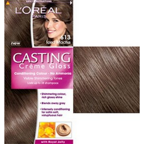 Loreal Paris Casting Creme Gloss barva na vlasy 613 ledové mochaccino