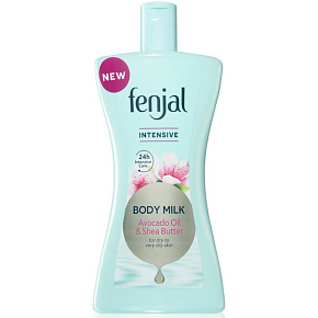 Fenjal Intensive Olej awokado i masło shea mleko do ciała do suchej i bardzo suchej skóry 400 ml