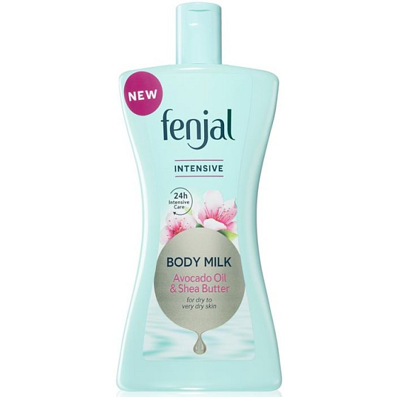 Fenjal Intensive Olej awokado i masło shea mleko do ciała do suchej i bardzo suchej skóry 400 ml