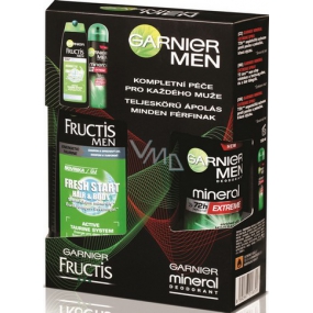 Garnier 2v1 Péče pro každého muže sprchový gel 250 ml + deodorant sprej 150 ml, kosmetická sada