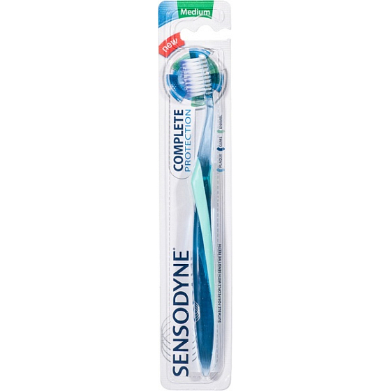 Sensodyne Complete Protection Medium střední zubní kartáček 1 kus