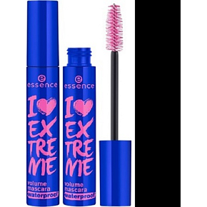 Essence I Love Extreme Volume wodoodporna mascara Black 12 ml