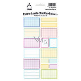 Arch Samolepki do domu dekoracyjne pastelowe 12 etykiet Arch Samolepki do domu dekoracyjne pastelowe 12 etykiet