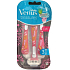 Gillette Venus Treasures Design Edition Pink růžová pohotová holítka 3 kusy pro ženy