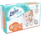 Linteo Baby Premium 4+ Maxi 10 - 17 kg jednorazowe pieluszki 46 sztuk
