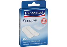 Hansaplast Sensitive plaster, 20 sztuk