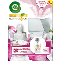 Air Wick odświeżacz powietrza Electric Delikatny satyn i lilia miesiączkowa stroj i wkład, 1+19 ml