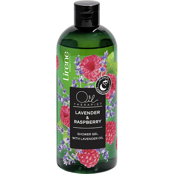 Lirene Oil Therapist Lawenda & Malina żel pod prysznic z olejkiem lawendowym 400 ml