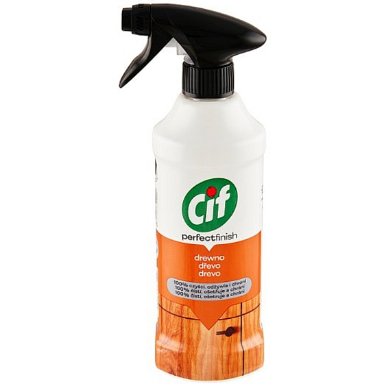 Cif Perfect Finish čisticí prostředek na dřevo 435 ml rozprašovač