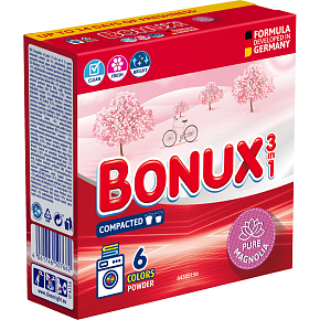 Bonux proszek do prania Color Pure Magnolia 390 g, 6 prań