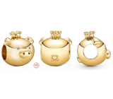 Charm Srebrna 925 Wieprz jest dwunastym zwierzęciem w 12-letnim cyklu chińskiego zodiaku, koralik na bransoletkę