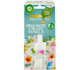 Air Wick Essential Oils Wiosenny zapach + Wanilia náhradní náplň do elektrického osvěžovače 19 ml