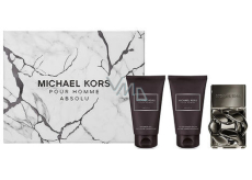 Michael Kors Pour Homme Absolu parfémovaná voda 50 ml + balzám po holení 50 ml + sprchový gel 50 ml, dárková sada pro muže