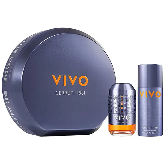 Cerruti Vivo parfémovaná voda 60 ml + deodorant sprej 150 ml, dárková sada pro muže