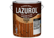Lazurol Classic S1023 tenkovrstvá lazura na dřevo s obsahem olejů, 0023 teak, 2,5 l