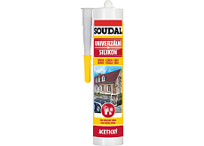 Soudal uniwersalny silikon, czarny, 280 ml
