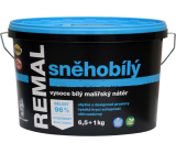REMAL Śnieżnobiała wysokobiała farba na ścianę, 6,5+1 kg