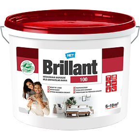 Het Brillant 100 farba malarska zmywalna, baza A 1 kg