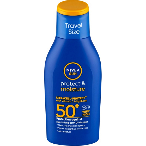 Nivea Sun Protect & Moisture nawilżające mleczko do ciała OF50 100 ml