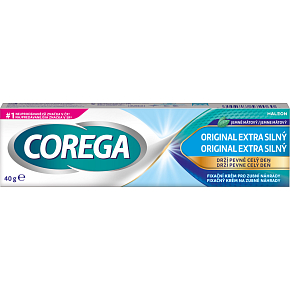 Corega extra silny, krem do zubnych protez, 40 g