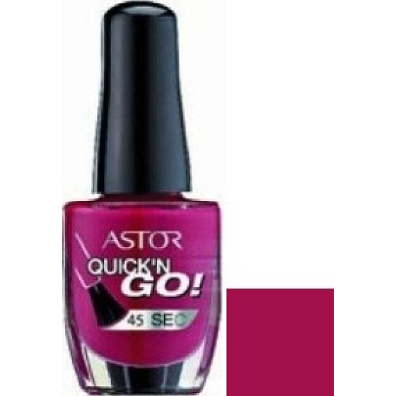 Astor Quick N Go 45 Sec lak na nehty 015 8 ml rychleschnoucí