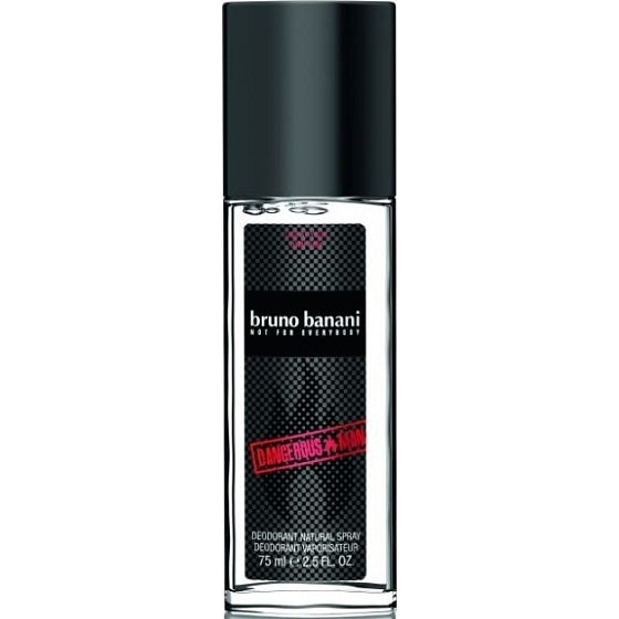 Bruno Banani Dangerous parfémovaný deodorant sklo pro muže 75 ml