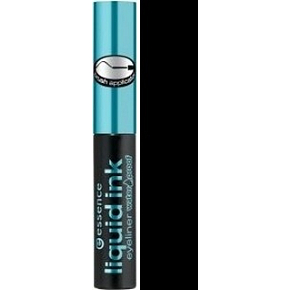 Essence Liquid Ink wodoodporne eyelinery odcień czarny 3 ml