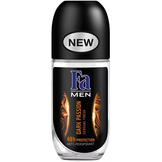 Fa Men Dark Passion kuličkový deodorant roll-on pro muže 50 ml