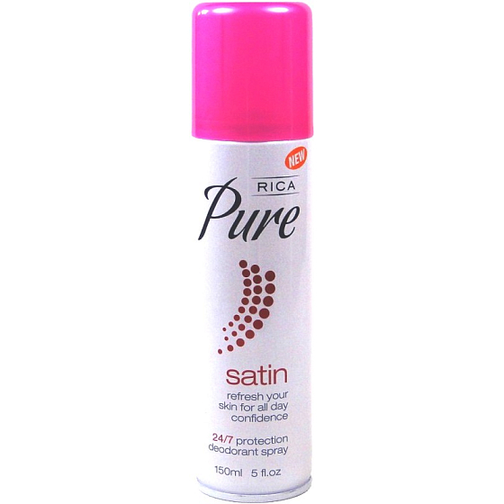 Rica Pure Satin deodorant sprej pro ženy 150 ml
