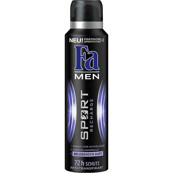 Fa Men Sport Recharge antiperspirant deodorant sprej pro muže 150 ml