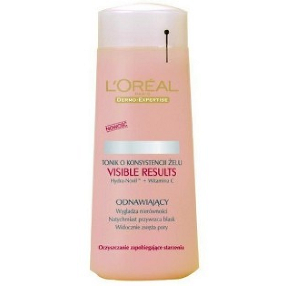 Loreal Paris Visible Results pleťová gelová voda pro všechny typy pleti 200 ml