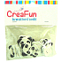 CreaFun Dřevěné knoflíky Panda 23 x 20 mm 20 kusů
