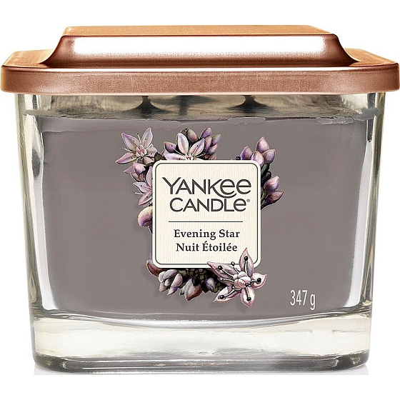 Yankee Candle Evening Star - Večerní hvězda sojová vonná svíčka Elevation střední sklo 3 knoty 347 g