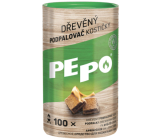 Pe-Po Podpałacz drewniane kawałki 100 podpałów