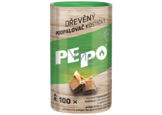 Pe-Po Podpałacz drewniane kawałki 100 podpałów