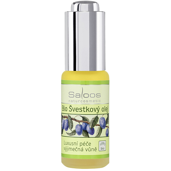 Saloos Bio Śliwkowy pleśniowy regeneracyjny olej, nawilżający, przeciw zmarszczkom 20 ml