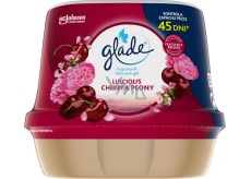 Glade odświeżacz powietrza żel do łazienki Luscious Cherry & Peony, 180 g