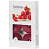 Bolsius Aromatic Wild Cranberry - Divoká brusinka vonné čajové svíčky 6 kusů, doba hoření 4 hodiny